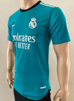 2021 - 2022 Camavinga Real Madrid Third Shirt Kitroom Player Issue La Liga Version Size 4 Mint Condition