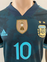 2021-2022 Argentina National Team Player Issue Away Shirt Messi Copa America Champions Mint Condition Size S