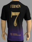 2026-2027 FC Barcelona Player Issue Away Shirt Fermín Lopez Champions League Black Mamba BNWT Multiple Sizes