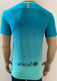 2016-2017 FC Barcelona Third Shirt Player issue Authentic Pre Owned Size XXL (Fitted)