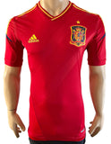 2012-2013 Spain National Team Home Shirt Player Issue Authentic Techfit Euro Winners New BNWOT Size M Very Fitted