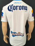 2007-2008 Club Puebla Home Shirt Volkswagen Pre Owned Size M