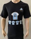 2023 Argentina National Team T-Shirt Messi World Champion BNWT Size L