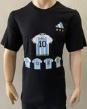 2023 Argentina National Team T-Shirt Messi World Champion BNWT Multi Size