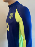 2024-2025 FC Barcelona Strike Drill Training Top Spotify Third kit Kitroom Player Issue Pre Owned Multiple Sizes