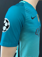 2016-2017 FC Barcelona Third Shirt Luis Suarez Champions League New BNWT Size S