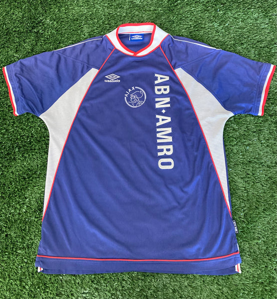1999-2000 Ajax Amsterdam Retro Away Shirt Pre Owned Size XL