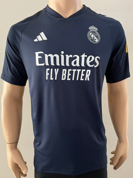 2023 2024 Real Madrid Training Top Player Issue Kitroom Size S