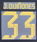 2023 America Away Name Set Player Issue Julian Quiñones Orion MK Adult Size