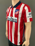 2020 - 2021 Atletico de Madrid Home Shirt BNWT Size L