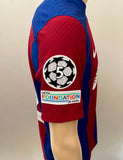 2023-2024 FC Barcelona Home Shirt Fermin López Player Issue Authentic Champions League New BNWT Multiple Sizes