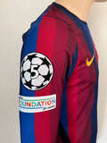 2026-2027 FC Barcelona Home Shirt Long Sleeve Champions BNWOT Multiple Sizes No Kueski No Aplazo