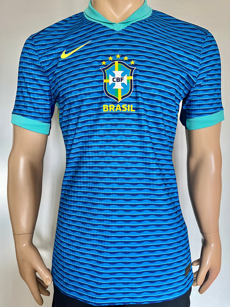 2024-2025 Brazil National Team Away Shirt Player Issue Kitroom New BNWOT Multiple Sizes