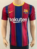 2020 - 2021 Barcelona (B) Home Shirt Player Issue Kitroom with sponsors multisize