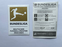 2022 2023 Bayern Munich Badge Champions Bundesleague 2022/2023 DekoGraphics