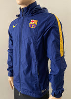 2015-2016 Barcelona Jacket Training Top Pre Owned Size Small