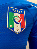 2010-2011 Italy Home Shirt Long Sleeve World Cup Southafrica Pre Owned Size L
