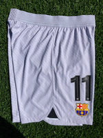 2022-2023 FC Barcelona Third kit Shorts Ferran 11 Kitroom Player Issue Champions League and Cup version Pre Owned Size M