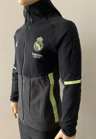 2022-2023 Real Madrid Jacket Pre Match Kitroom Player Issue Pre Owned Size M