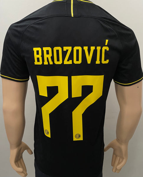 2019-2020 Inter Milano Third Shirt Marcelo Brozovic Pre Owned Size S