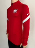 2020-2021 Poland National Team Away Drill Top Training Pre Owned Size L