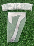 2025-2026 PSG Paris Saint Germain PSG Kvaratskhelia Fifth Name set and Number Champions League and Cup Monblason