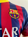 2013-2014 FC Barcelona Home Shirt Andres Iniesta Player Issue Authentic La Liga New BNWT Size XL (Fitted)