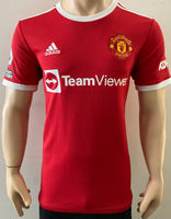 2021-2022 Manchester United Home Shirt Ronaldo Premier League BNWT Size M