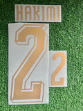 2026 Morocco National Team Name Set and Number Achraf Hakimi WC Stilscreen