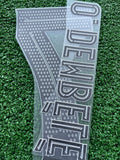 2021-2022 FC Barcelona Home Name Set and Number Ousmane Dembele Player Issue Supercopa Avery Dennison
