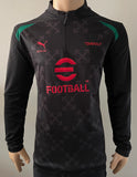 2024-2025 AC Milan Training Dril Top Off White New BNWT Size L
