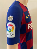 2019-2020 FC Barcelona Home Shirt Frenkie De Jong La Liga Kitroom Player Issue Mint condition Size M