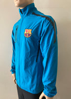 2010-2011 FC Barcelona Track Jacket Kitroom Player Issue Pre Owned Size M
