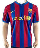 2009-2010 FC Barcelona Home Shirt Andres Iniesta LaLiga Pre Owned Size S