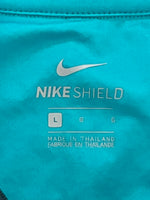 2024-2025 Brazil National Team Shield Drill Top Training Player Issue Kitroom Water Proof Worn and Washed Size L
