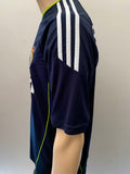 2010-2011 Real Madrid CF Away Shirt Sergio Ramos La Liga Pre Owned Size M