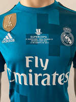 2017 2018 Real Madrid Adidas Climacool Third Shirt  ASENSIO 20   Super Cup Size M