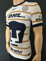 2024-2025 UNAM Pumas Home Shirt Piero Quispe Player Issue Kitroom 70 years Special Edition for the dogs Mint Size M (Fitted)
