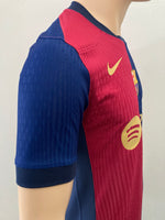 2024-2025 Barcelona Home Shirt Player Issue Authentic Spotify New