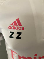 2020-2021 Real Madrid CF Training Drill Top Zinedine Zidane Worn and Washed Player Issue Kitroom Size M