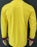 1976-1978 FC Barcelona Away Shirt Retro Reissue Long Sleeve Pre Owned Size M