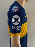 2019-2020 Boca Juniors Home Shirt Player Issue Authentic Carlos Izquierdoz Superliga Argentina Pre Owned Size L
