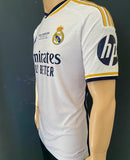 2023-2024 Real Madrid CF Home Shirt Vinicius Jr Player Issue Authentic Final London iNew