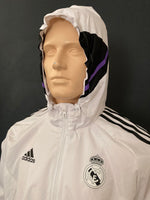 2022-2023 Real Madrid Windrunner Jacket Pre Owned Size M