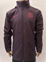 2019-2020 FC Barcelona Coaching Staff Training Rain Jacket Player Issue Kitroom Mint Size S