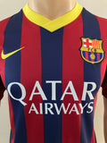 2013-2014 FC Barcelona Home Shirt Messi La Liga Mint condition Size S