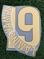 2024-2025 FC Barcelona Lamine Yamal Home Name Set and Number La Liga Player Issue TextPrint