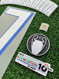 2025-2026 PSG Paris Saint Germain Kvaratskhelia Third Total 90 Name set and Number Champions League Set Monblason