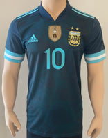 2020-2021 Argentina National Team Away Shirt Messi Copa América Champions BNWT Size S