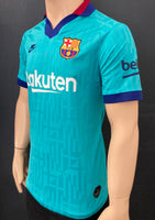 2019-2020 FC Barcelona Third Shirt Messi La Liga Pre Owned Size M